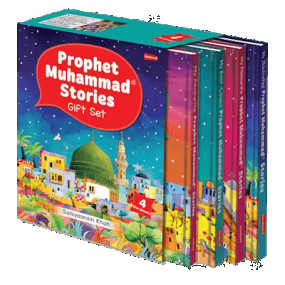 Lazy-loaded PROPHET MUHAMMAD STORIES GIFT BOX (FOUR HARDBOUND BOOKS IN A SLIPCASE)