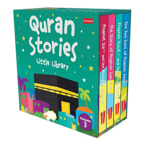 Lazy-loaded QURAN STORIES - LITTLE LIBRARY - VOL.3 (4 BOARD BOOKS SET)