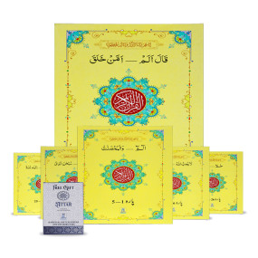 Lazy-loaded 13 Lines Quran Parah Set (Complete Quran in 6 Parts)